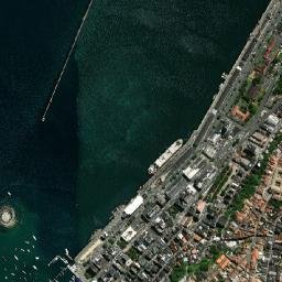 Salvador map(satellite map)