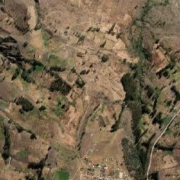 Provincia de Huamanga map(satellite map)