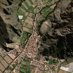 Ollantaytambo map(satellite map)