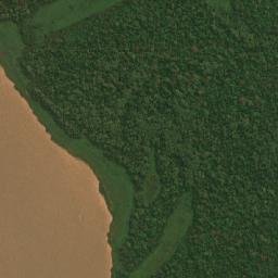 San Ramón map(satellite map)