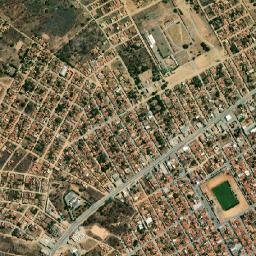 Santa Maria da Vitória map(satellite map)