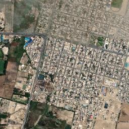 Villa Tupac Amaru map(satellite map)