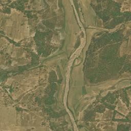 Caluquembe map(satellite map)