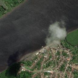 Maraú map(satellite map)