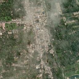 Los Aquijes map(satellite map)