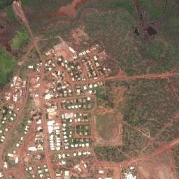 Wadeye map(satellite map)