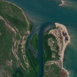 Satellite view of Annan River Mouth