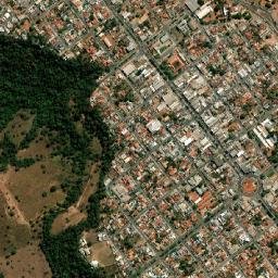 Jaciara map(satellite map)