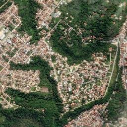 Santa Cruz Cabrália map(satellite map)
