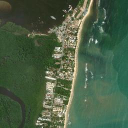 Satellite view of Arraial dAjuda