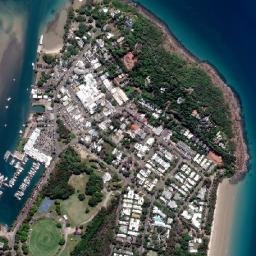 Port Douglas map(satellite map)