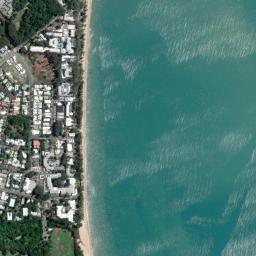 Satellite view of Palm Cove