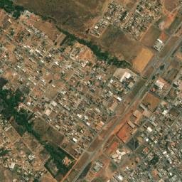 Cristalina map(satellite map)