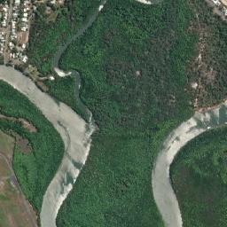 Machans Beach map(satellite map)