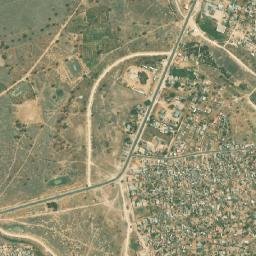 Ondjiva map(satellite map)