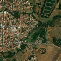Piracanjuba map(satellite map)