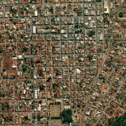Pires do Rio map(satellite map)