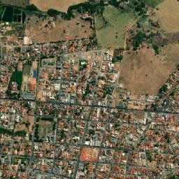 Edéia map(satellite map)