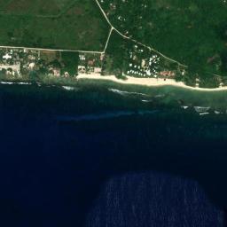 Satellite view of Efate White Sands