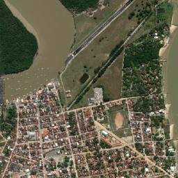 Nova Viçosa map(satellite map)