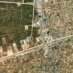 Rundu map(satellite map)