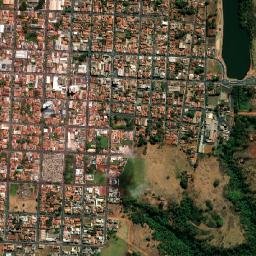 Goiatuba map(satellite map)