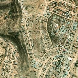 Opuwo map(satellite map)