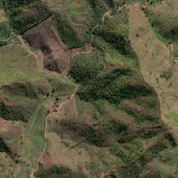 Água Boa map(satellite map)