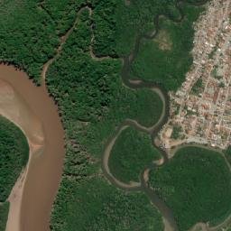 Mucuri map(satellite map)