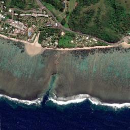 Satellite view of Viti Levu Outrigger