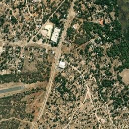 Shakawe map(satellite map)