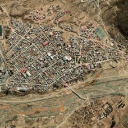 Poopó map(satellite map)