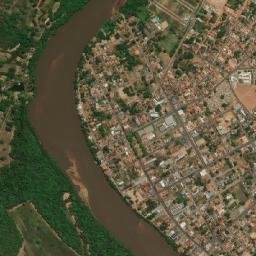 Coxim map(satellite map)