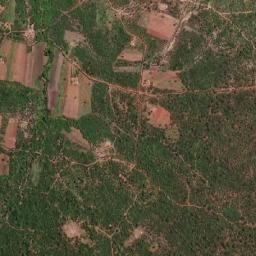 Kwekwe District map(satellite map)