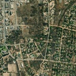Kwekwe map(satellite map)