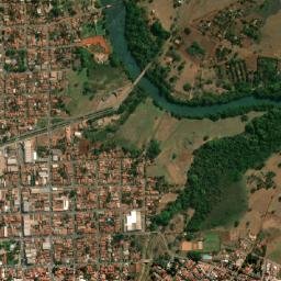 Cassilândia map(satellite map)