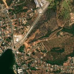 Lagoa Santa map(satellite map)