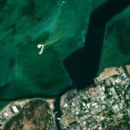 Port Mathurin map(satellite map)
