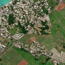 Grand Baie map(satellite map)