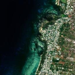 Pointe aux Piments map(satellite map)