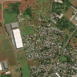 Terre Rouge map(satellite map)