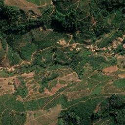 Manhuaçu map(satellite map)