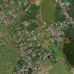 Quatre Cocos map(satellite map)