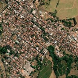 Pedregulho map(satellite map)