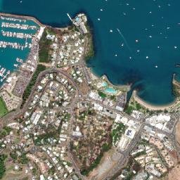 Airlie Beach map(satellite map)