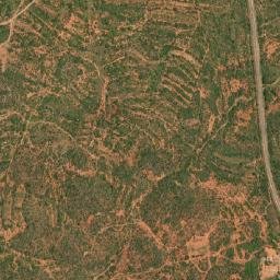 Umzingwane District map(satellite map)