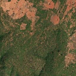 Chipinge District map(satellite map)