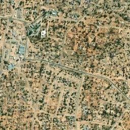 Masunga map(satellite map)