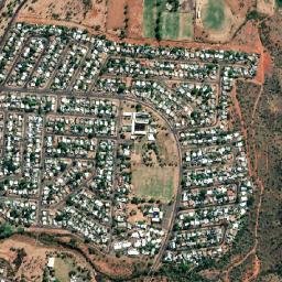 Sunset map(satellite map)