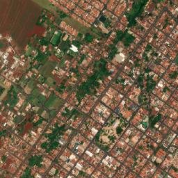 Morro Agudo map(satellite map)